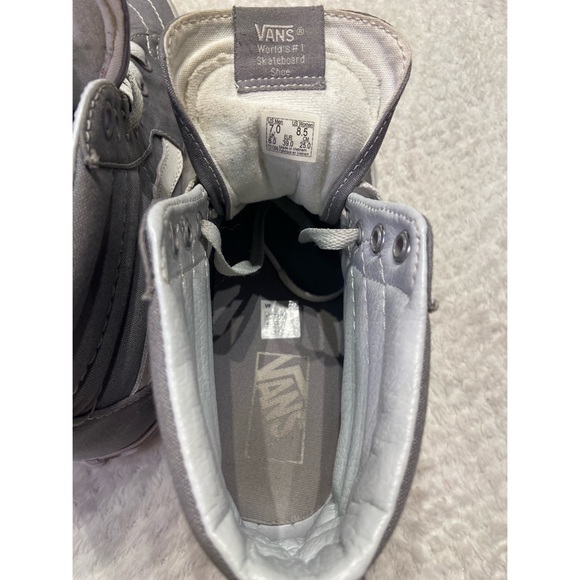 VANS Hightop Sneakers- Gray - Picture 8 of 9